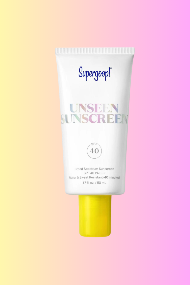 Supergoop unseen sunscren