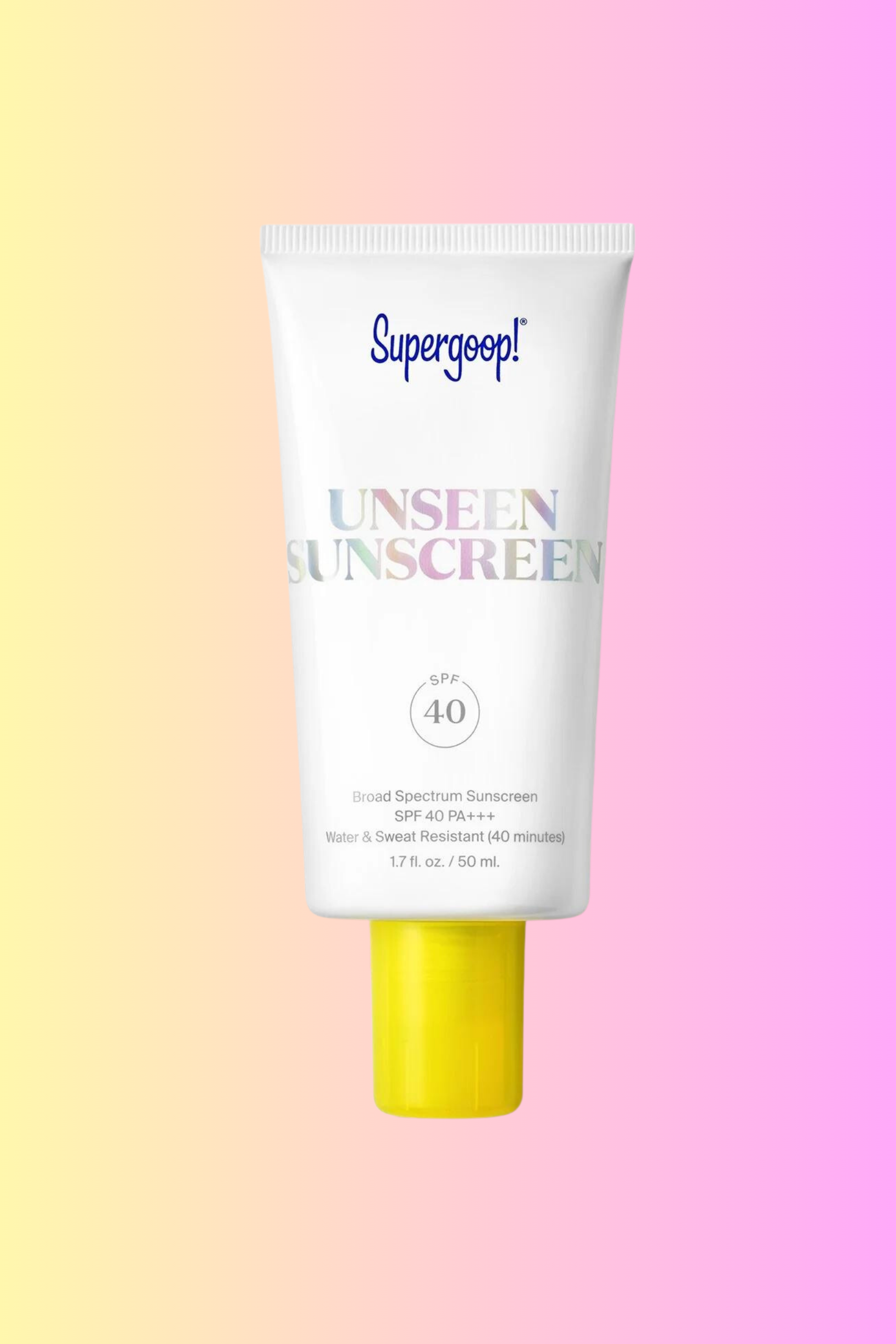 Supergoop! SPF 40 Unseen Sunscreen Review