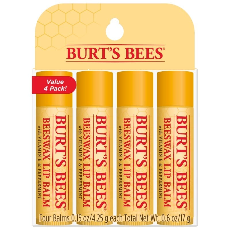 Burt's Bees Beeswax Lip Balm - one of the best lip balms worth repurchasing