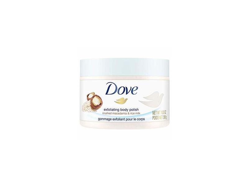 Dove Exfoliating Body Polish, one of the best body scrubs