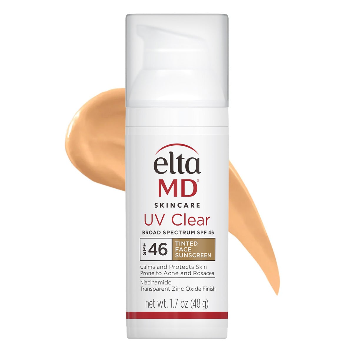 EltaMD UV Clear Tinted SPF 46 - one of the hailey bieber skincare worth repurchasing