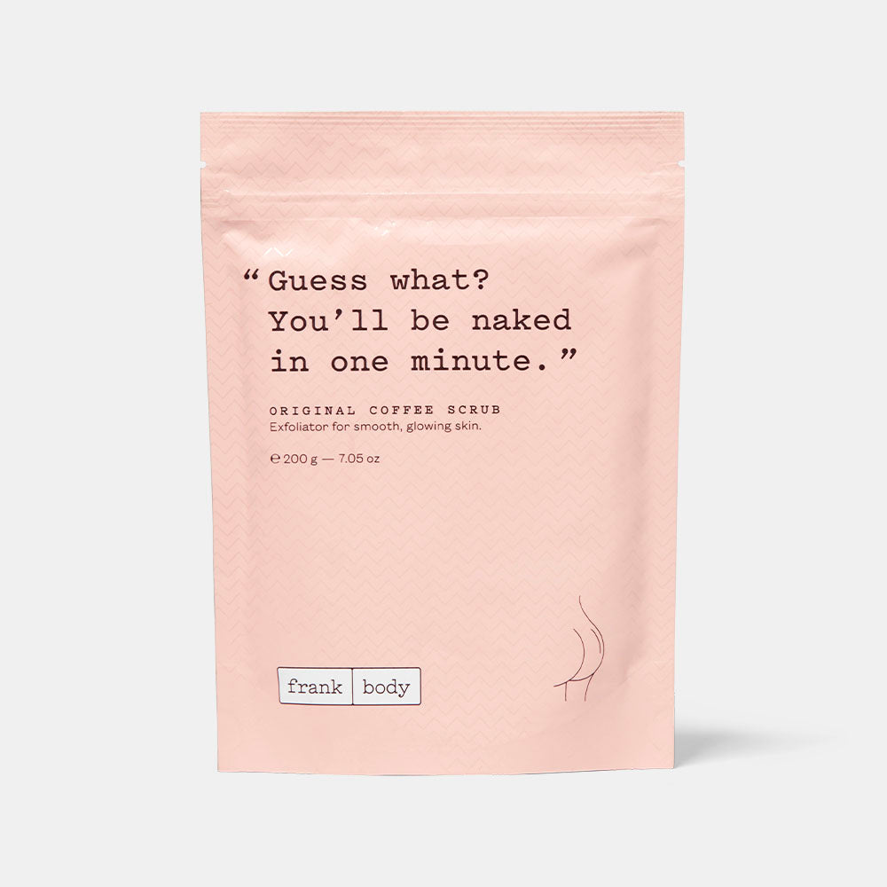 Frank Body Original Coffee Scrub - best body scrubs