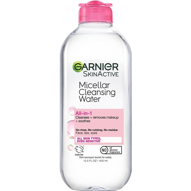 Garnier SkinActive Micellar Cleansing Water - one of the best makeup removers worth trying
