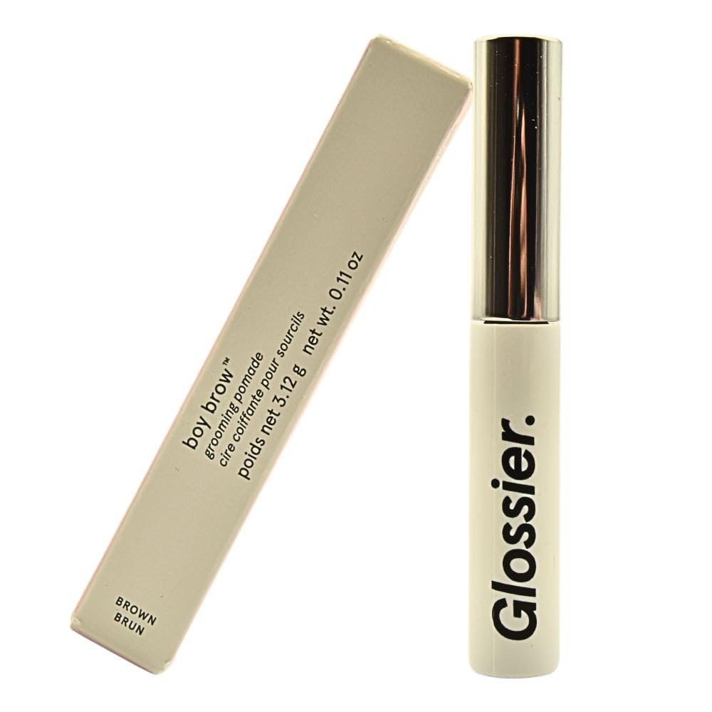 Glossier Boy Brow volumizing eyebrow gel, makeup mistakes after 50