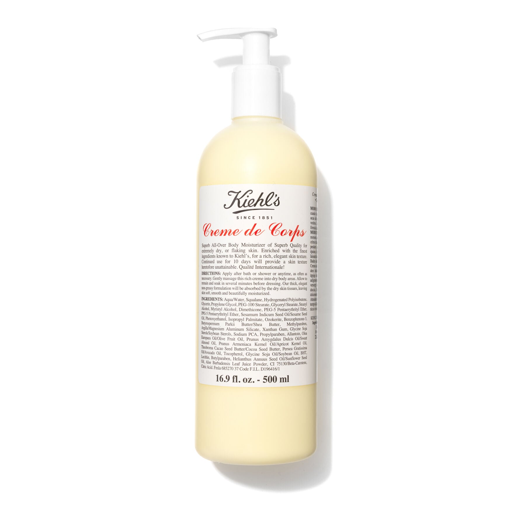 Kiehl's Creme de Corps, one of the best body lotions
