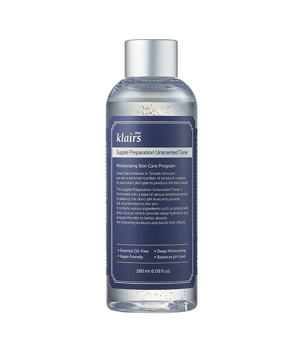 Klairs Supple Preparation Unscented Toner - one of the best toners worth trying