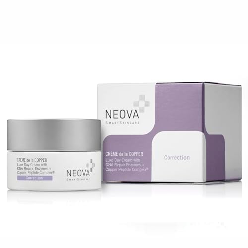 NEOVA SmartSkincare Creme de la Copper Moisturizing Cream with DNA Repair Enzymes…