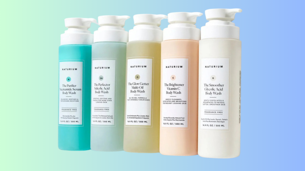 naturium body washes