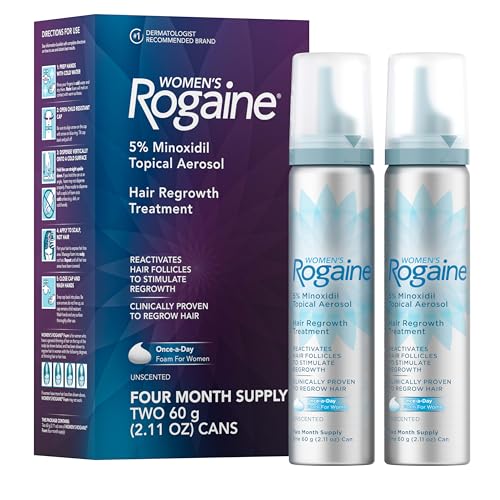 Women's Rogaine 5% Minoxidil Topical Foam
