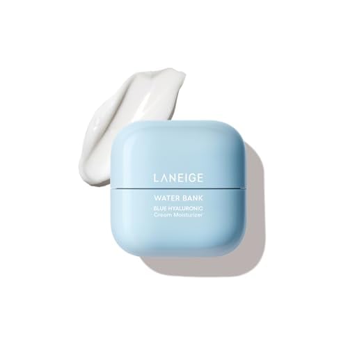 LANEIGE Water Bank Blue Hyaluronic Cream Moisturizer: Hydrating Korean Face Cream…