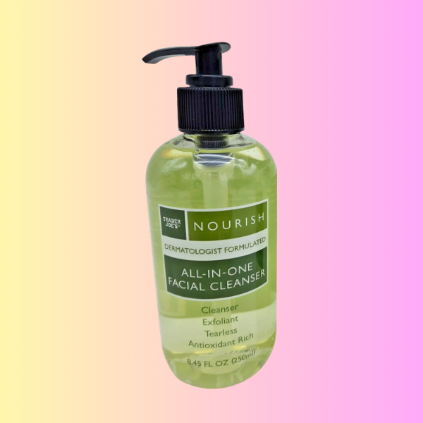 Trader Joe's Nourish All-In-One Facial Cleanser