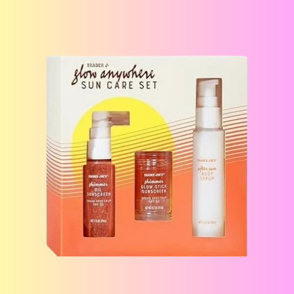 Trader Joe's Glow Anywhere Sun Care Set