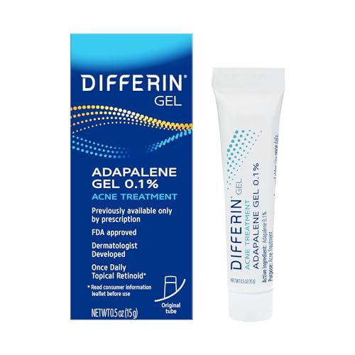 Differin Adapalene Gel 0.1% acne treatment