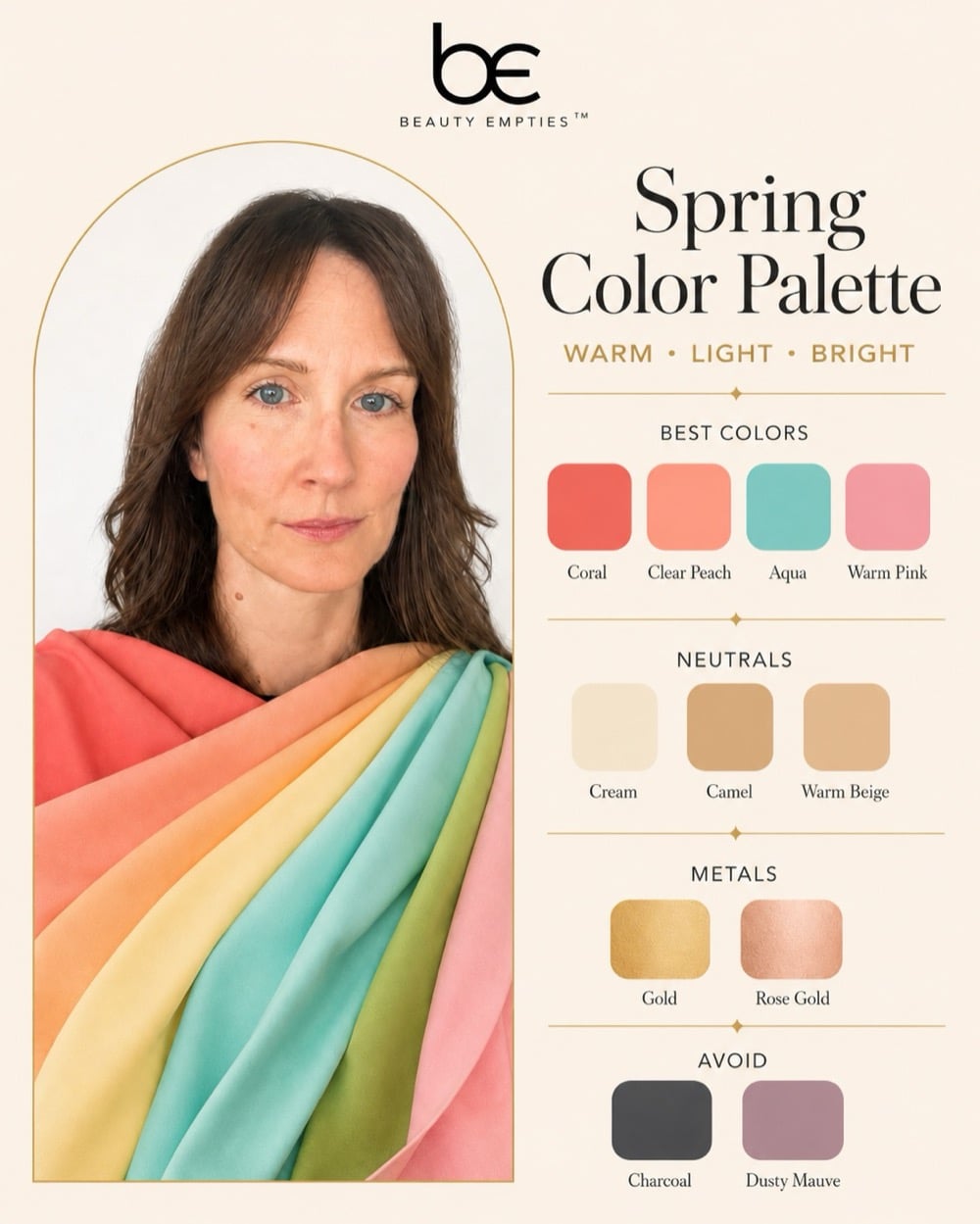 Spring color palette