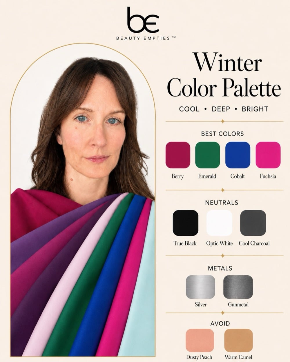 Winter color palette